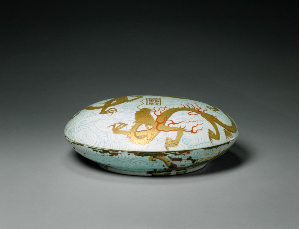 图片[2]-“Maoqin Palace” type dragon print box-China Archive